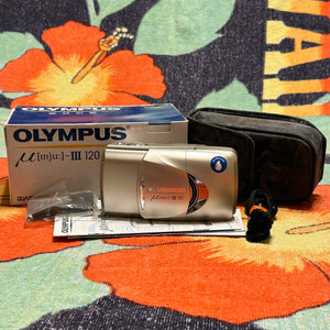 Olympus µ[mju:]-iii Stylus 120 (New Old Stock)