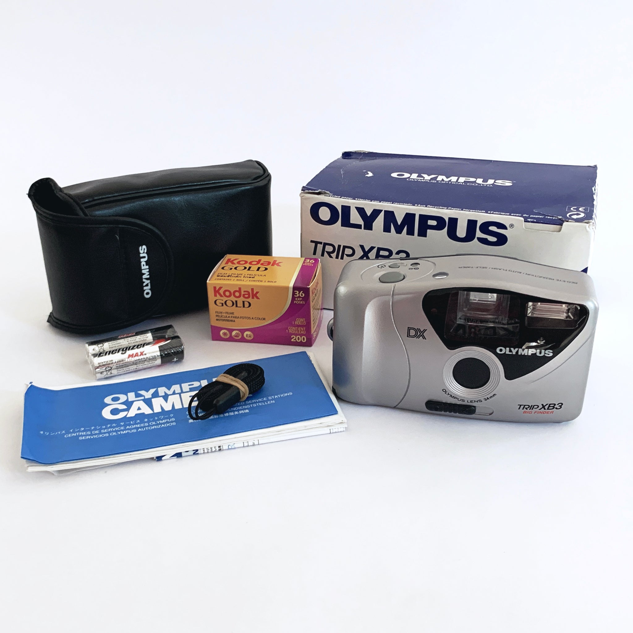 Olympus TRIP XB3 camera 35mm film - YouTube