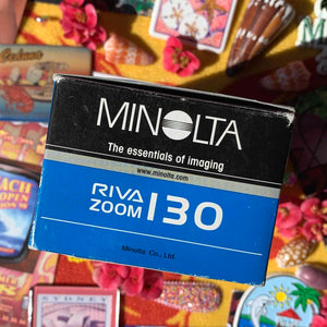 Minolta Riva Zoom 130 (New Old Stock)